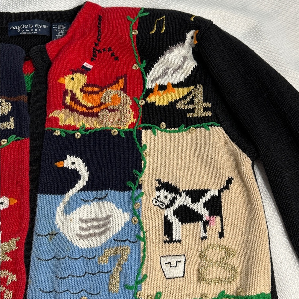 Eagle’s Eye 12 Days of Christmas sweater - Picture 5 of 10
